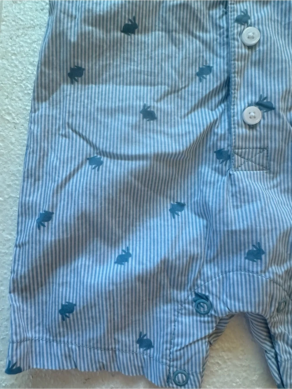 Carters Easter Collared Romper 6 Months
